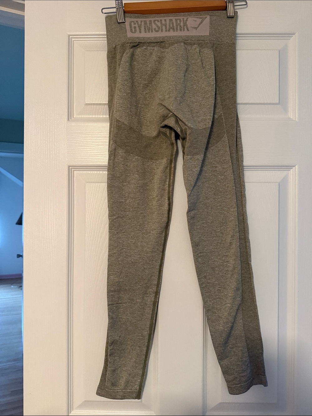 Gymshark Olive Green Seamless High-Waist Leggings